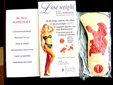 semelle d ' acuponcture - exedent poids  etc - neuf - T = 44 - 47 -  H/F