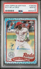 2024 Topps Series 1 Elly De La Cruz Auto Silver Pack 61/99 Cincinnati Reds