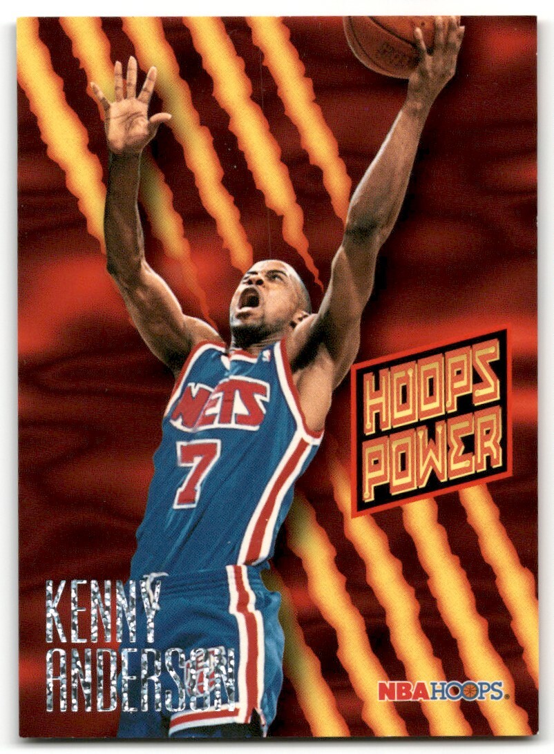 1994-95 NBA Hoops Power Ratings Basketball Card Kenny Anderson #PR