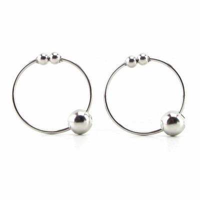 Non-piercing Silver Nipple Rings Intimate Body Nipple Jewelry