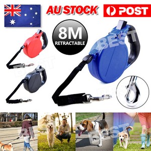 8m extendable dog lead