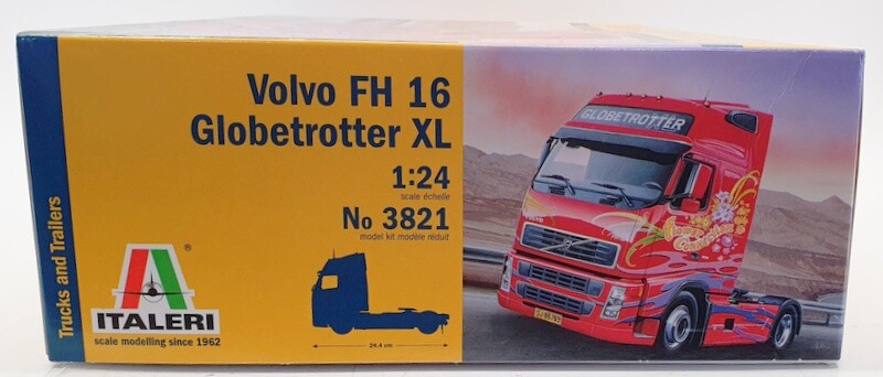 自動車 ITALERI Volvo FH 16 Globetrotter XL 1:24 ITALERI Volvo FH16 Globetrotter X 1:24 Scale