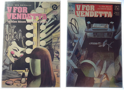DC Comics V for Vendetta issues 1 to 10 complete set Alan