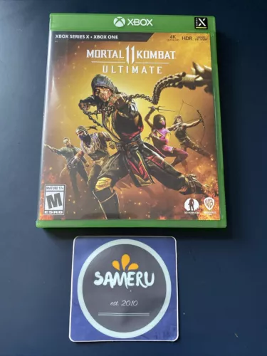 USED MORTAL KOMBAT 11 ULTIMATE XBOX SERIES X XBOX ONE FREE SHIPPING USA SELLER!