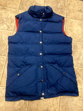 Giacca giubbotto alpinismo HOLUBAR puffer down vintage usato in ottime condizioni campeggio outdoor M USA