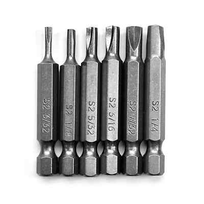 ●G SCOTT 6 pcs Type G Clutch Bits Set for Vintage American Cars 3/32 to 1/4