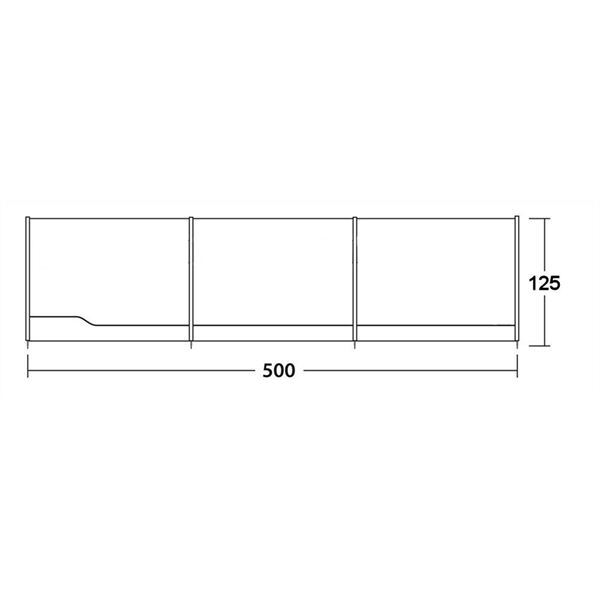 Outwell Windbreak Grey -  Windscreen Tent Awning Wind Blocker Camping 2026 MODEL