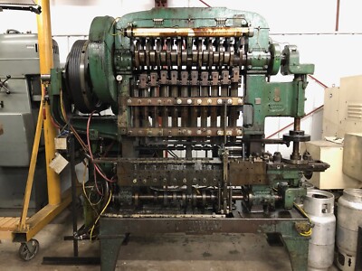 Waterbury Farrel 15 Size Eyelet Machine, Transfer Press,1510+1 | eBay