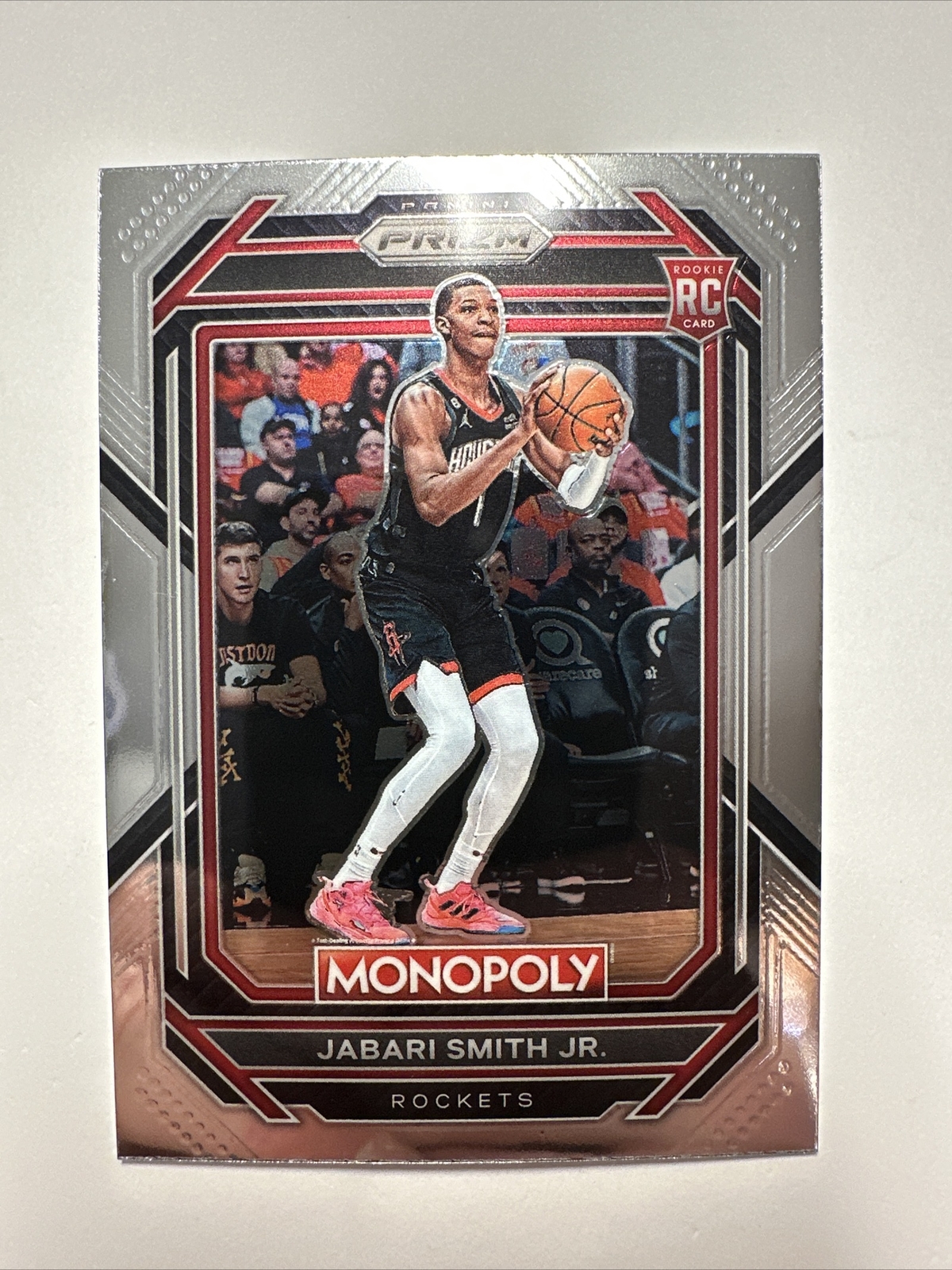 2022-23 Panini Monopoly Prizm Jabari Smith Jr Rookie RC #32 Houston Rockets B