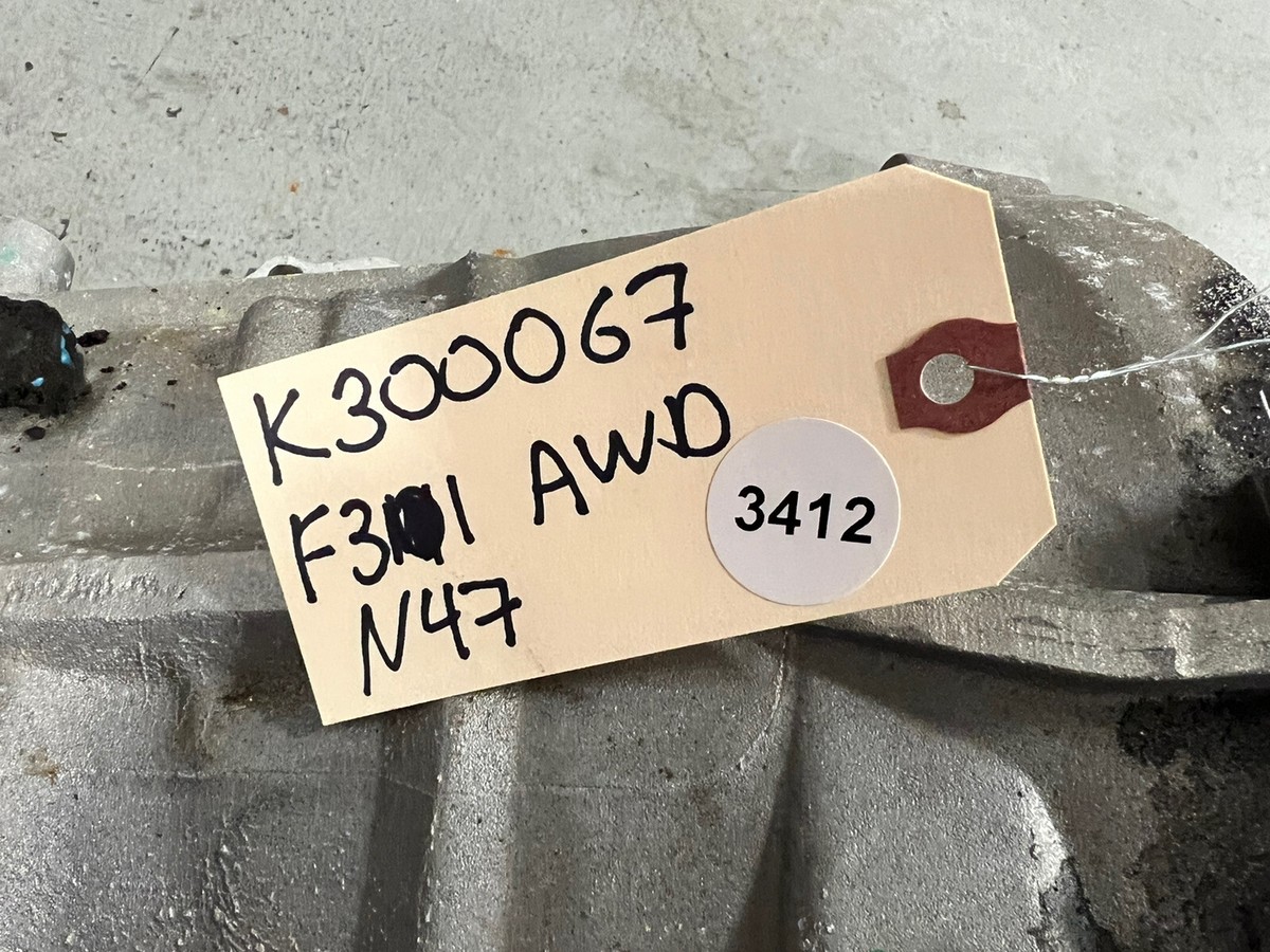 2014 328 F31 N47 AWD BMW Automatic Transmission 24009487557  