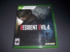 Replacement Original Box Case ONLY - Xbox One Series X - RESIDENT EVIL 4