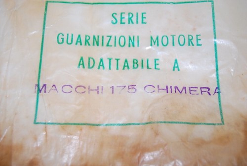 serie guarnizioni motore macchi 175 chimera - Picture 2 of 3