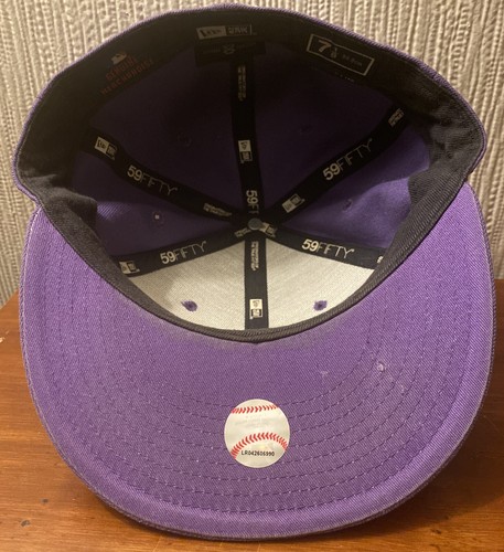 New Era 59FIFTY Hat San Francisco Giants MLB Baseball - Fitted Size 7 1/8 Purple - Picture 5 of 7