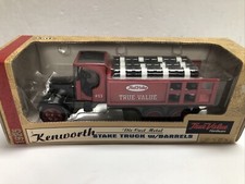 Ertl 1925 True Value Kenworth Stake Truck With Barrels 1/34 AB