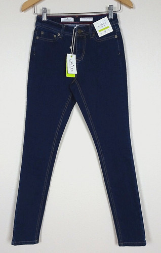 Joules Monroe Super Skinny Jeans Women's Size 2 Blue Stretch Denim