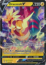 dracozolt pokemon card Dracozolt VMAX - SWSH07: Evolving Skies [ULTRA RARE] main image 1