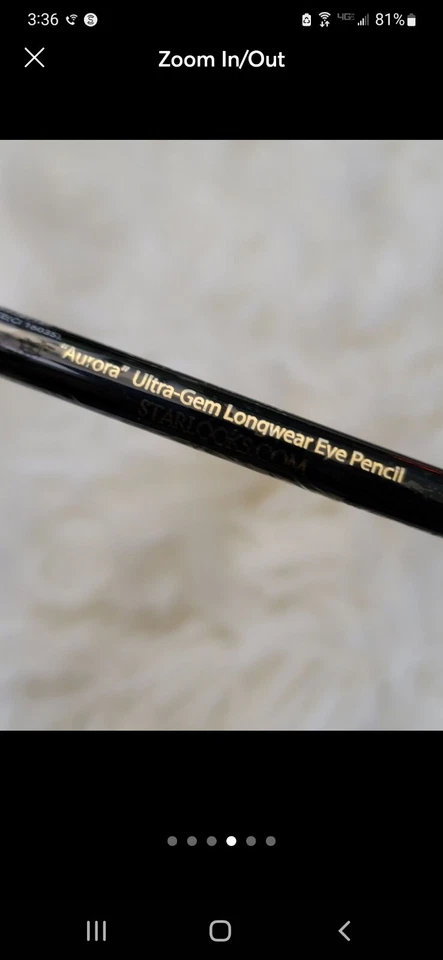 Lápiz de ojos Starlooks tono Aurora Ultra gema larga duración nuevo sellado tamaño completo  Foto 2 de 3