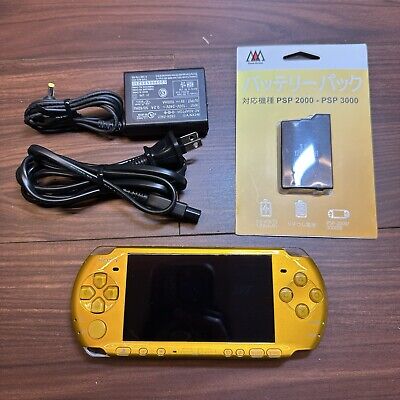 Sony PSP 3000 Launch Edition Bright Yellow Handheld System Sony PSP 3000 Launch Edition Bright Yellow Handheld System