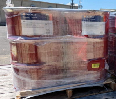 4 x 55 Gallon Drums AeroShell Grease 22  Aircraft Grade 374.7 lbs MIL-PRF-81322G