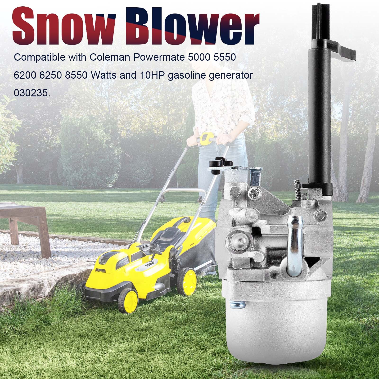 Troy Bilt 5500 Generator Carburetor Carburetor Air Filter Kit