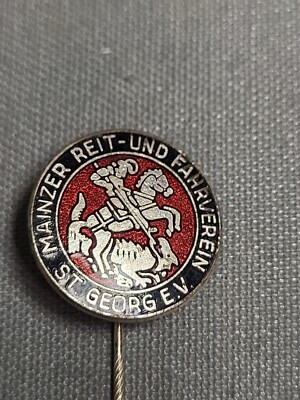 Alte Anstecknadel Mainzer Reit- und Fahrverein St. Georg e. V. (78)  
