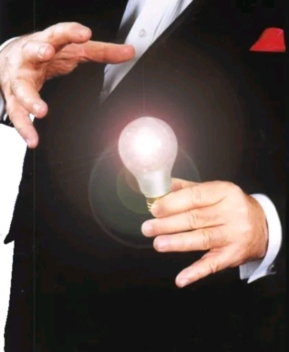 Ampoule Magique SOLOMAGIA – Tour De Mentalisme Avec LED Ultra-brillante, S’allume Sur Commande, Sans Fil