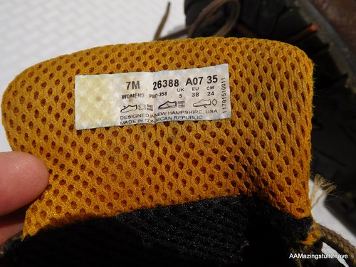 Timberland Pro Womans Brown Steel Toe Knit High Top Work Safety Shoes Size 7 M - Picture 9 of 12