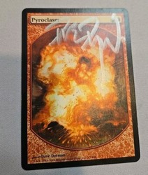Pyroclasm (3/7) Magic Player Rewards Promo Textless