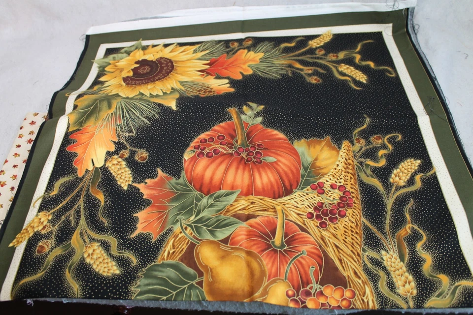 Fall Fabric lot bundle 7.5 yrds Cotton Quilting Timeless Treasures Panel Harvest - Image 3 of 4