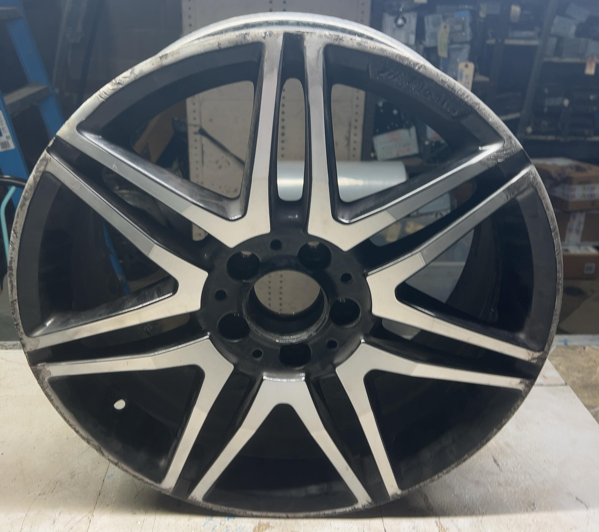 ルビン Rクラス W2 FM 38 2013-2015 MERCEDES C250 C300 C350 Wheel 18x 7-1/2 14 Spoke