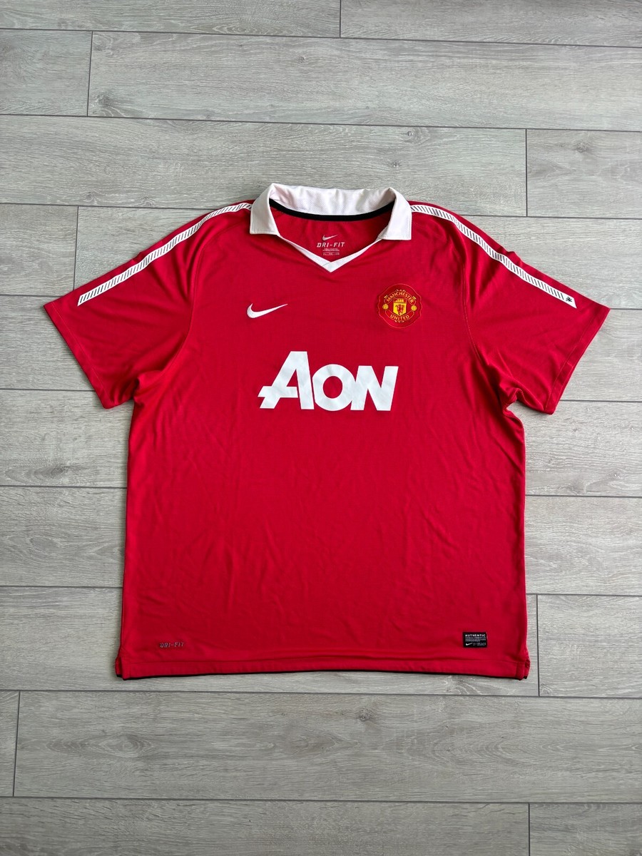 Manchester United 2010 Nike Football Shirt Soccer Jersey Blokecore