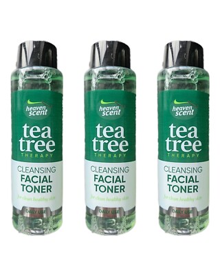 Heaven Scent Tea Tree Therapy reinigendes Gesichtswasser 200 ml (3er Pack)