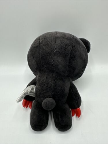 Gloomy Bear Black/Red 8" Plush Mori Chack The Naughty Grizzly Anime Plush - Picture 4 of 9