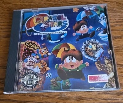 Parasol Stars Bubble Bobble III Turbografx 16  CIB Contacts Cleaned Tested