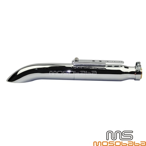 Motorcycle Turn Out 19'' Exhaust Muffler Pipe For Harley Dyna Softail FLS FLSTF - Picture 5 of 5