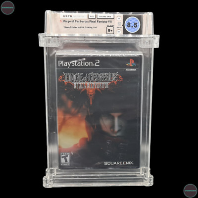 Final Fantasy VII Dirge Cerberus Sony Playstation PS2 SEALED Wata 8.5 B+ No VGA