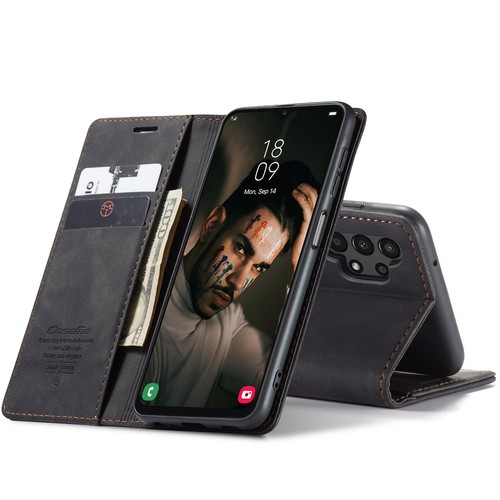 Para Samsung Galaxy A13 4G (2022) Magnetic Leather Flip Stand Wallet Cover Case - Imagen 13 de 15