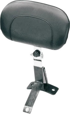 Mustang Black Driver Backrest Kit for Harley Street Glide 06-08