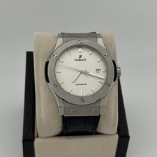 Hublot Classic Fusion 542.NX.2611.LR 42mm White Opaline Dial Titanium Box Paper 8