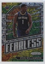 2022-23 Panini Prizm Fearless Fast Break Prizm Zion Williamson #19 0it8