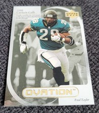 FRED TAYLOR - 1999 Upper Deck Ovation Curtain Calls #CC2  **MINT**  FREE SHIP!
