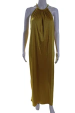 Ronny Kobo Womens Estera Gown Yellow Size 0 14445217