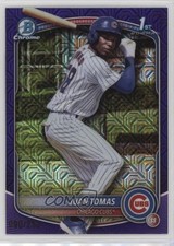 2025 Bowman Chrome Prospects Mega Box Purple Mojo Refractor /250 Juan Tomas jc3