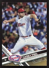 2017 Topps Update Casey Fien Gold #/2017 RC Rookie #US5 Card