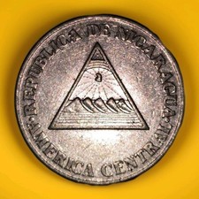 1994 Nicaragua 50 Centavos Coin. Circulated.