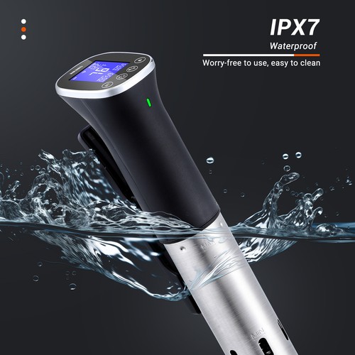 Inkbird 1000W Sous Vide Machine WiFi Precision Cooker Waterproof 0-90°C/32-194°F - Picture 4 of 18