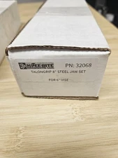 MITEE-BITE USA #32068, 8"Long TalonGrip Vise Jaw Set For 6" Machine Vises