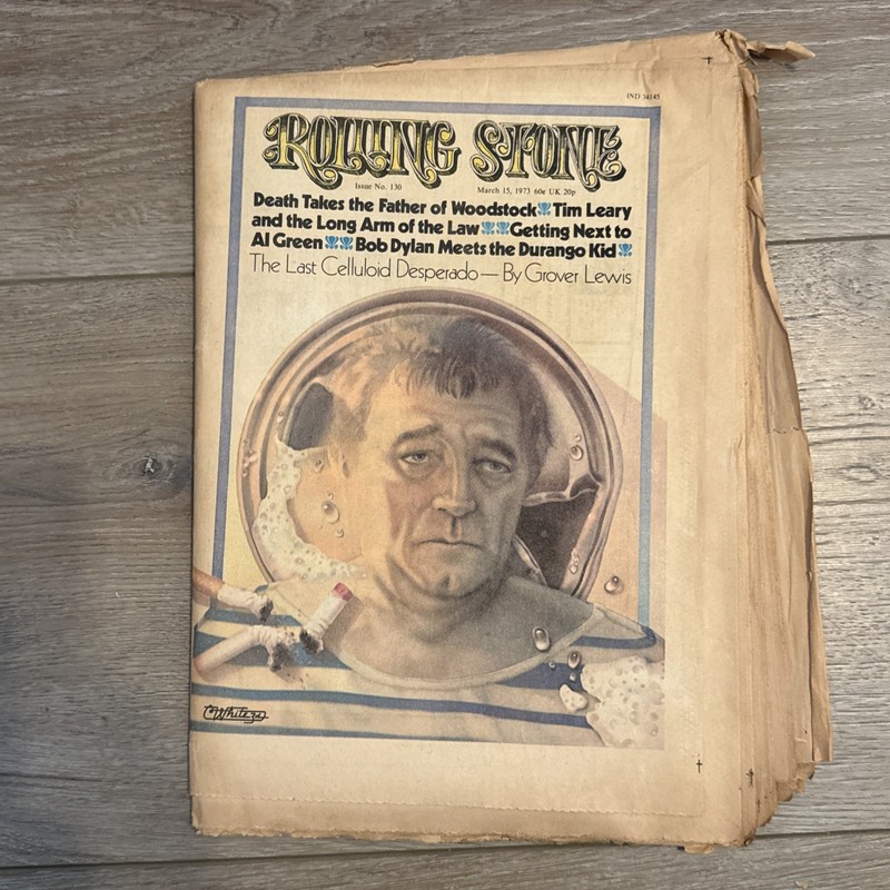 Rolling Stone Magazine March 15 1973 Bob Dylan Cover Issue 130