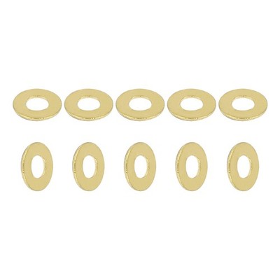 3mmx7mmx0.5mm(IDxODxT) Copper Flat Washers - 100Pack - Copper Flat Ring Gasket