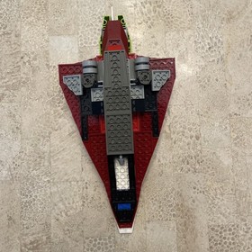 LEGO Star Wars: Jedi Starfighter (7143) Near Complete Only Missing 3 Pieces